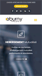 Mobile Screenshot of eburnyhosting.com